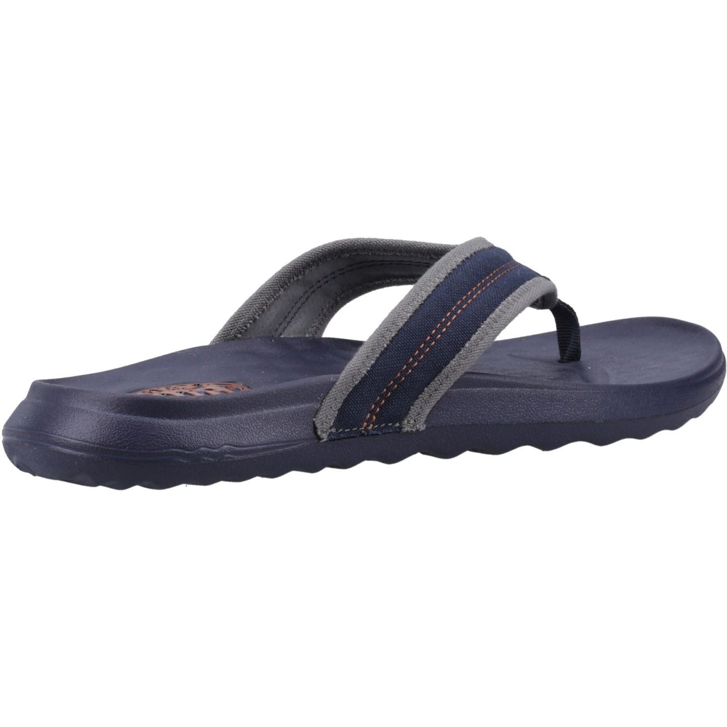 HEYDUDE Men's Myers Flip Sport Mode Sandal in Navy/Navy