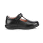 Geox Naimara Leather Girl's Black Shoes