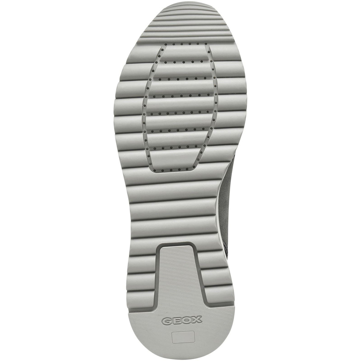 Geox D Desya A Leather Women's Dark Grey/Gun Trainers