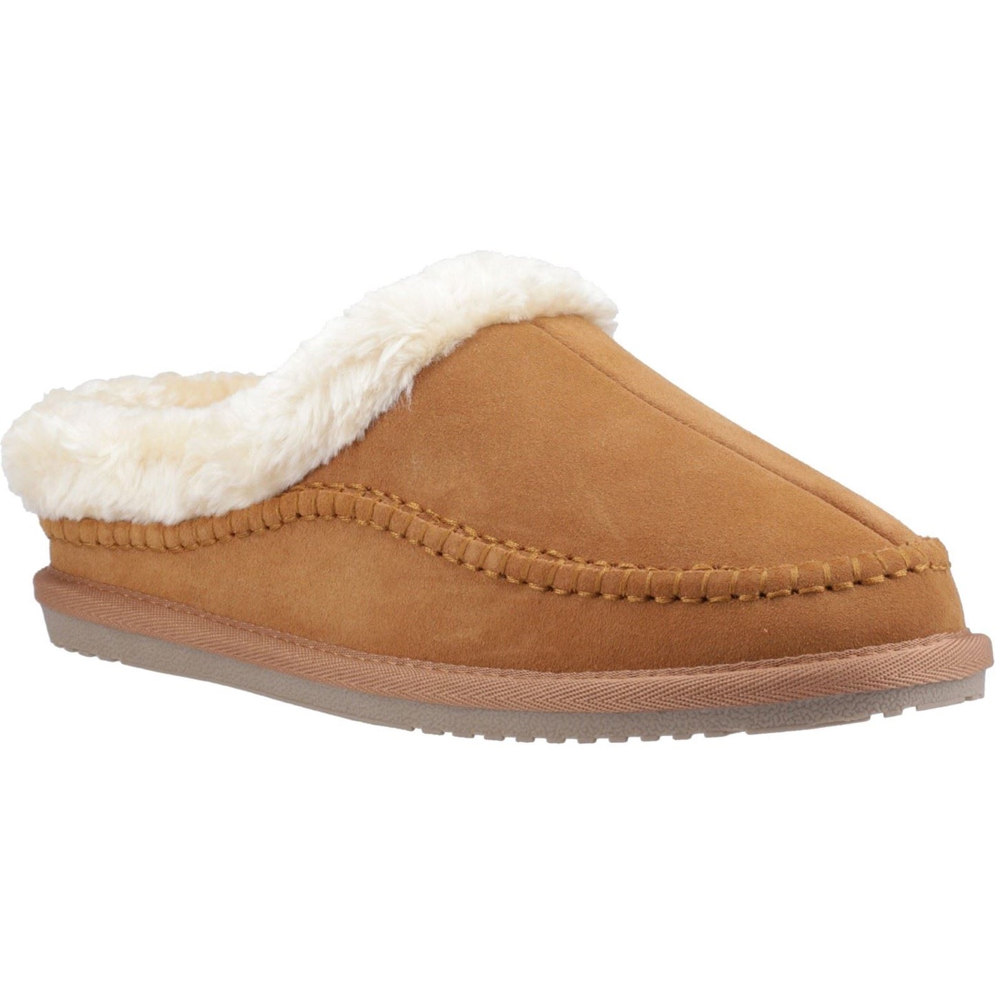 Hush Puppies Atticus Suede Men's Tan Slippers