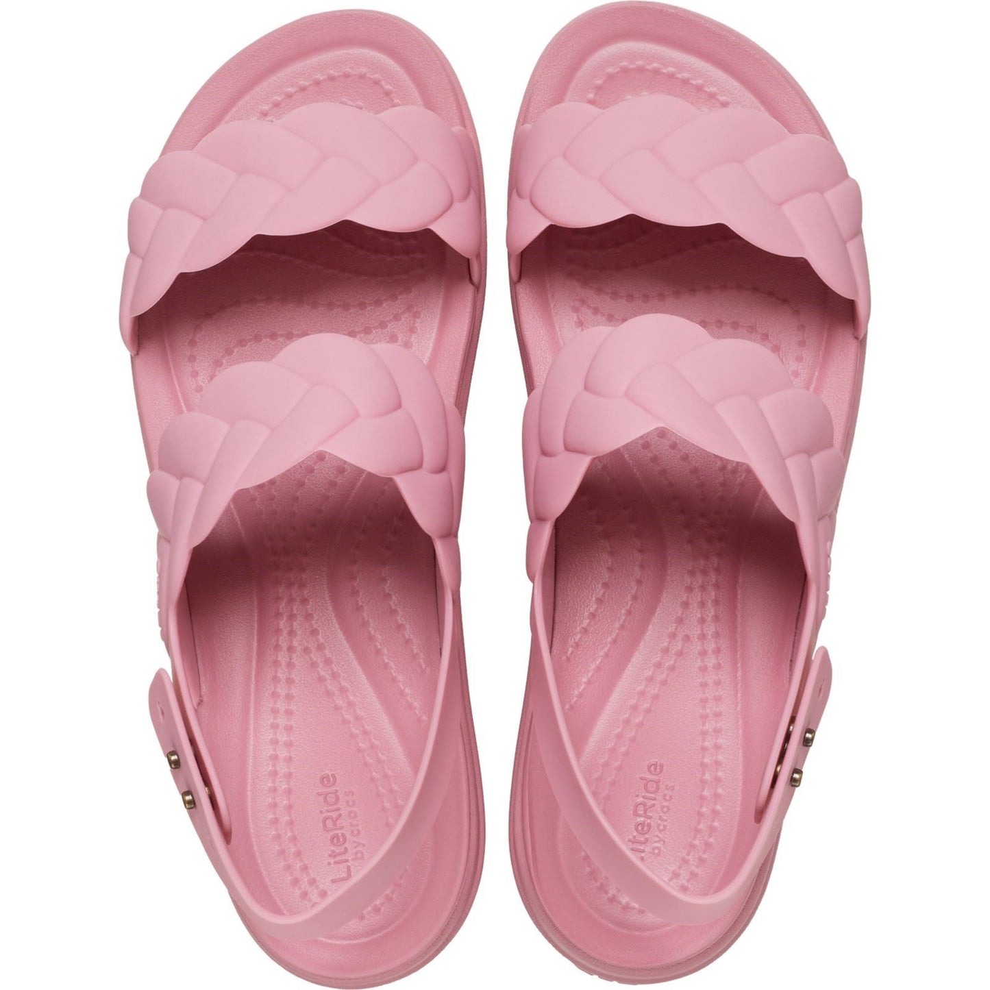 Crocs Brooklyn Woven Thermoplastic Women's Rosette Sandals