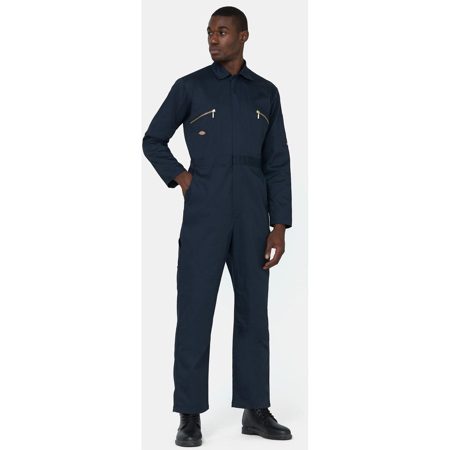 Dickies Men's Redhawk Coverall in Dark Navy