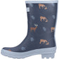 Cotswold Woodland Rubber Junior Deers Wellington Boots