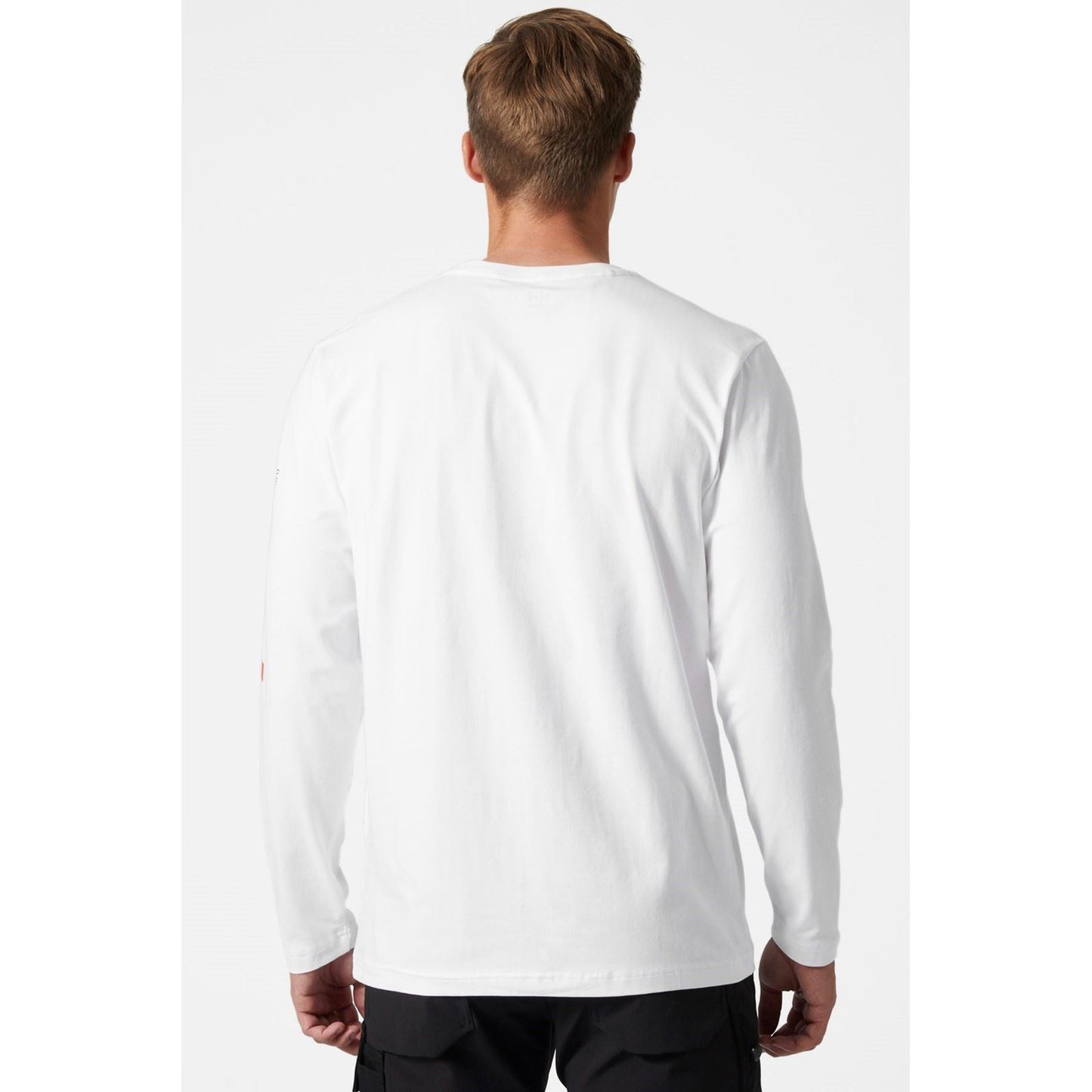 Helly Hansen Workwear Men's Logo Longsleeve in White