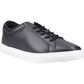 Jack & Jones Men's Galaxy Leather Trainer in Anthracite