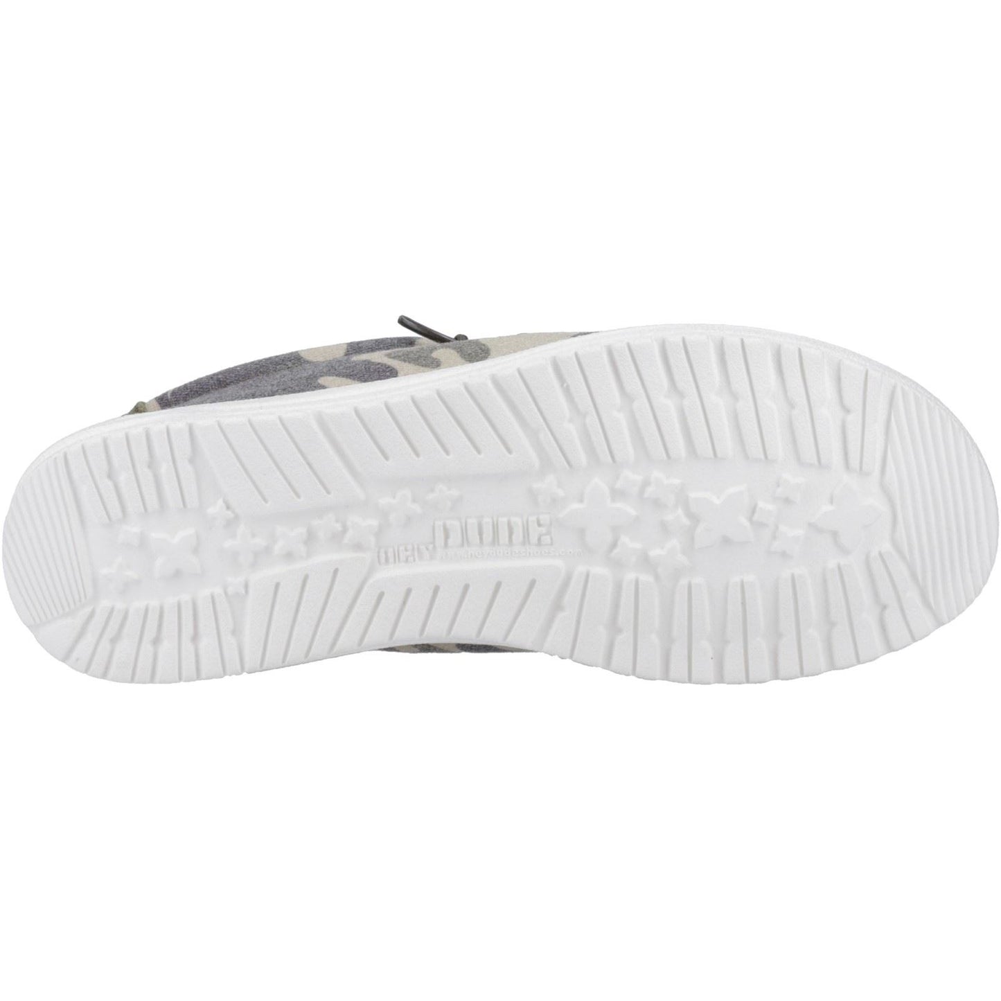 HEYDUDE Men's Wally Washed Camo Shoe in Camo