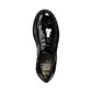 Geox J Agata D Leather Girl's Black Patent Brogues