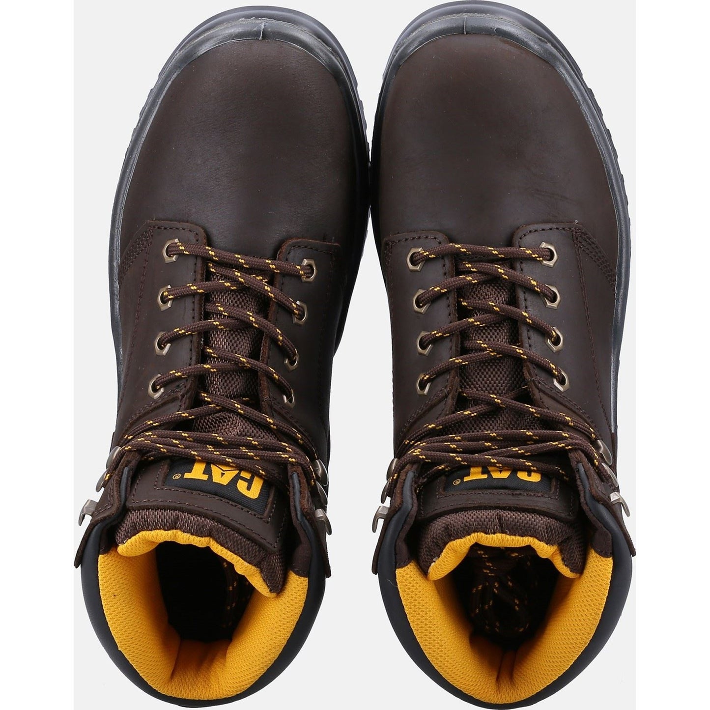 Caterpillar Men's Striver Injected Safety Boot in Brown
