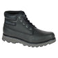 CAT Lifestyle Founder Nubuck Leather Men's Black Ankle Boots
