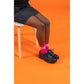 Hush Puppies Jayne Lace Up Leather Youth Black Lace-Up Shoes