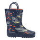 Cotswold Puddle Rubber Shark Wellington Boots