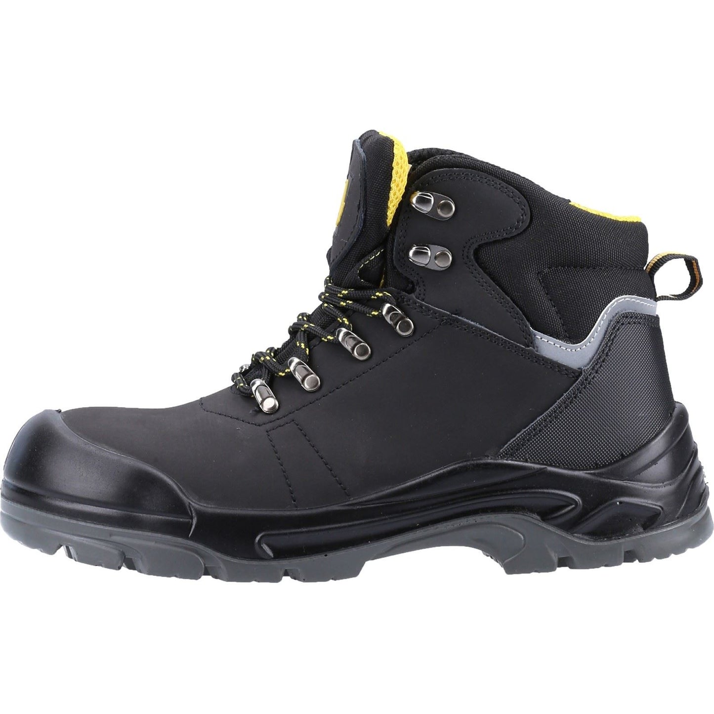 Amblers Safety Unisex AS252 Lightweight Water Resistant Leather Safety Boot in Black