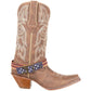 Durango Women's Crush Flag Boot in Brown/Khaki