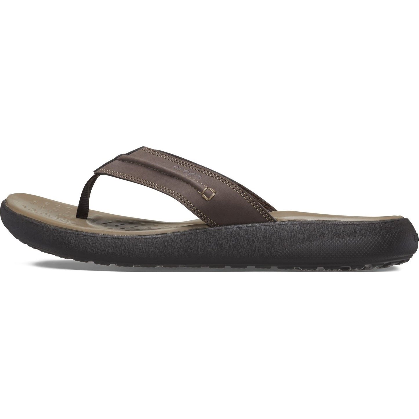 Crocs Yukon Vista II Polyurethane Men's Espresso Flip Flops