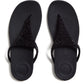 Fitflop Solay Mixed-Crystal Textile Women's Black Sandals