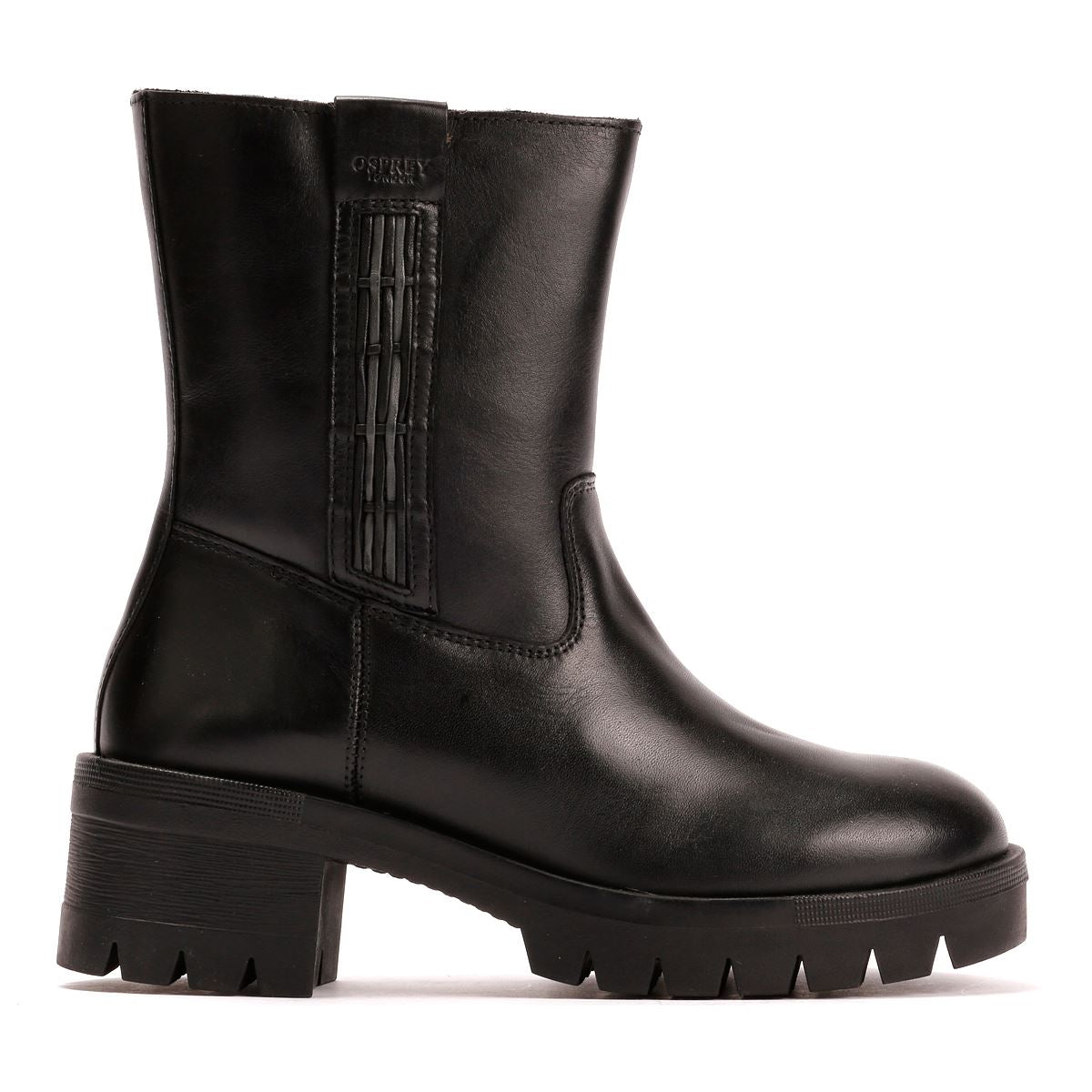 Osprey London The Indiana Leather Women's Black Boots