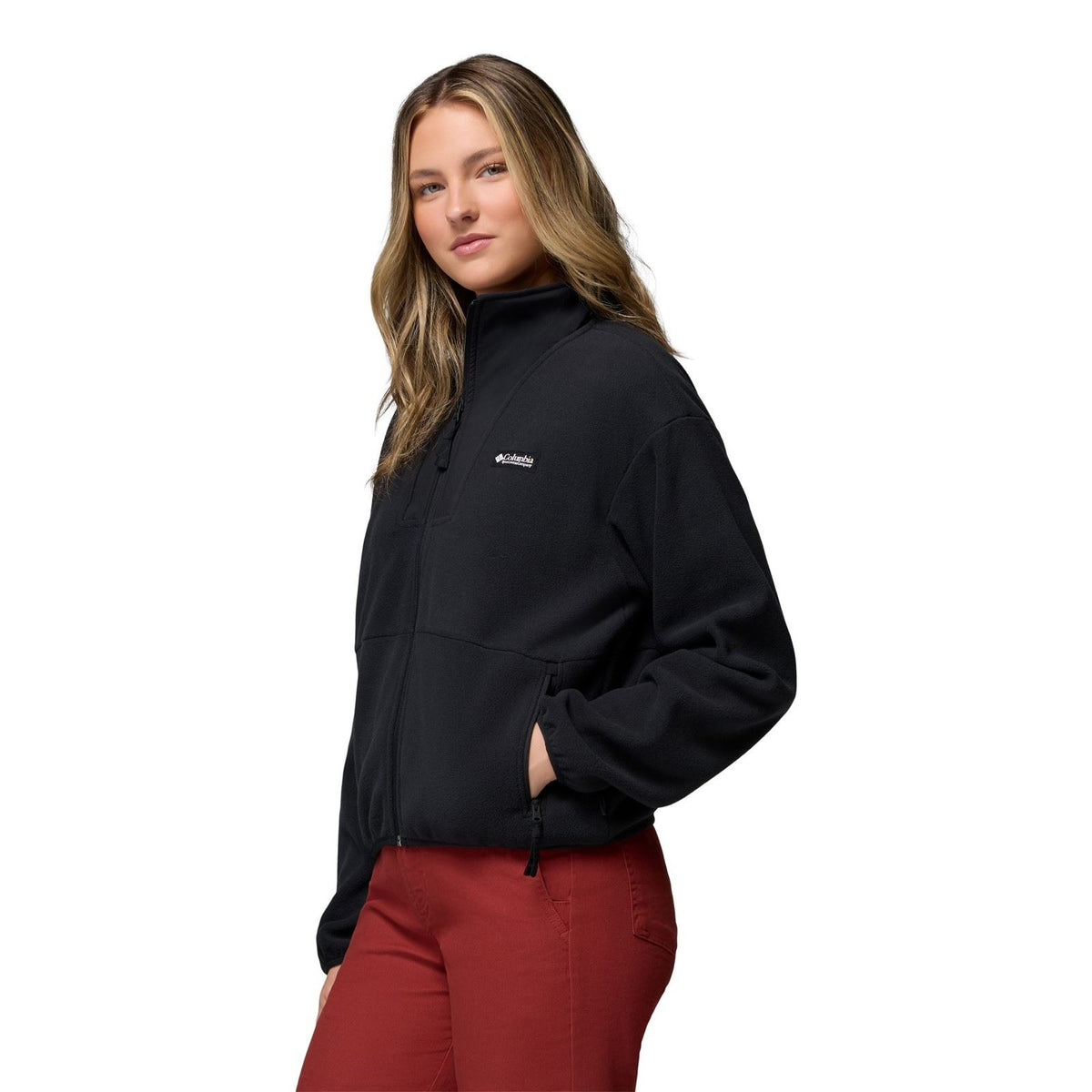 Columbia Sequoia Grove II Full Zip Women's Black Fleece Jacket