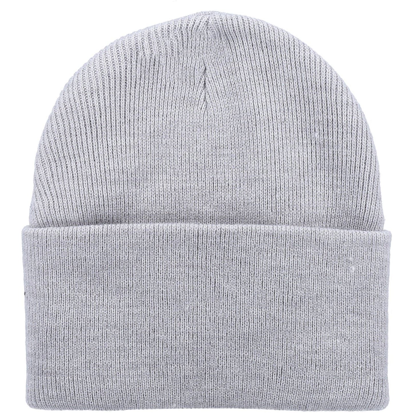 Dickies Acrylic Cuffed Unisex Adults's Grey Beanie Hat