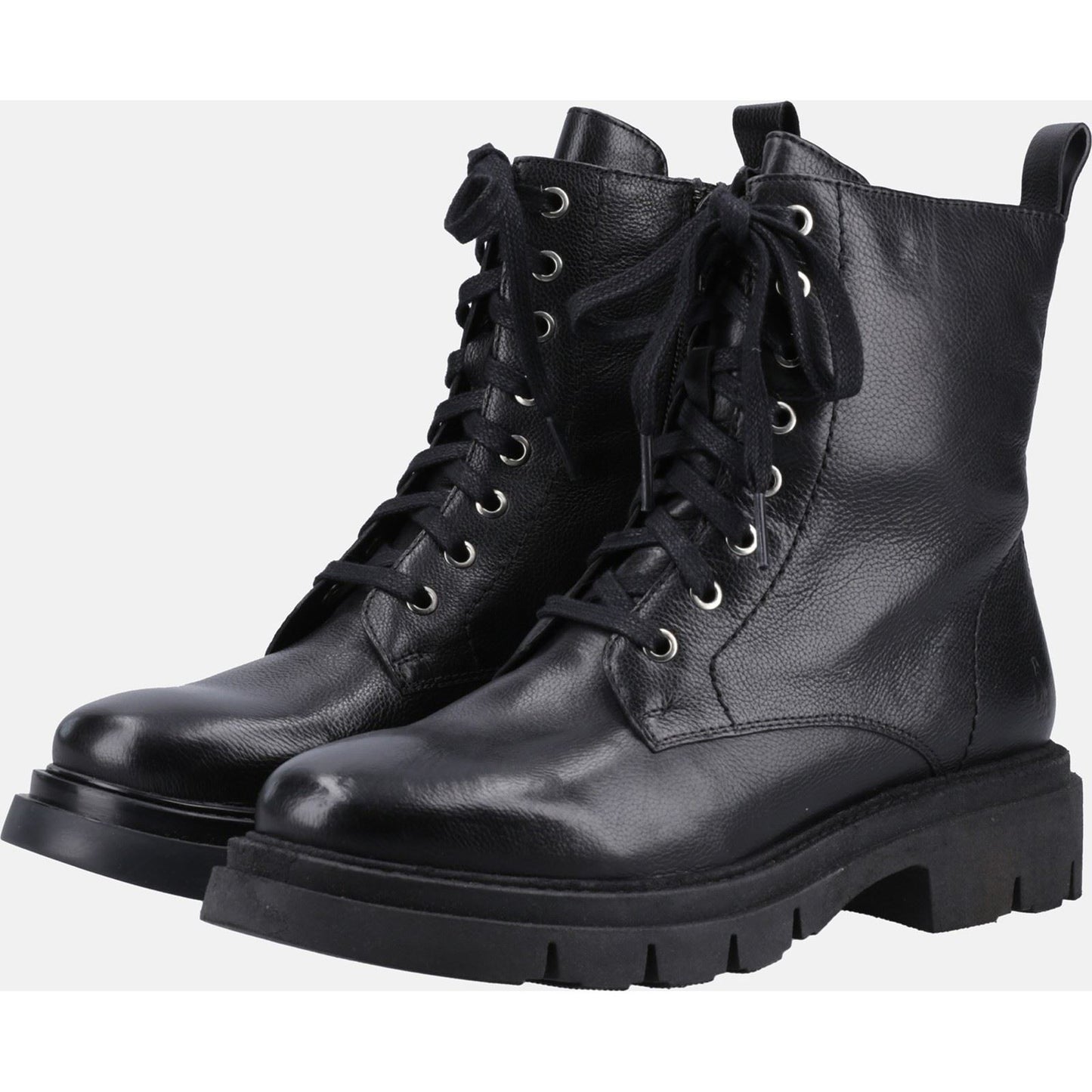 Hush Puppies Women's Rhea Lace Boot in Black