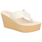 Rocket Dog Women's Diver Webbing Sandal in Cream
