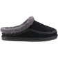 Hush Puppies Anika Suede Women's Black Slippers