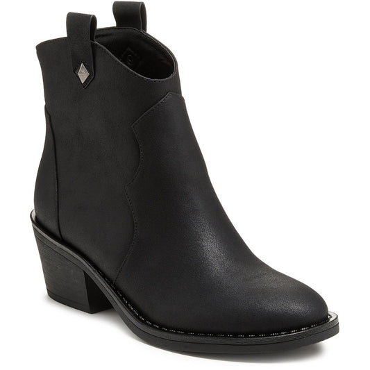 Rocket Dog Yolanda Polyurethane Women's Black Heeled Ankle Boots