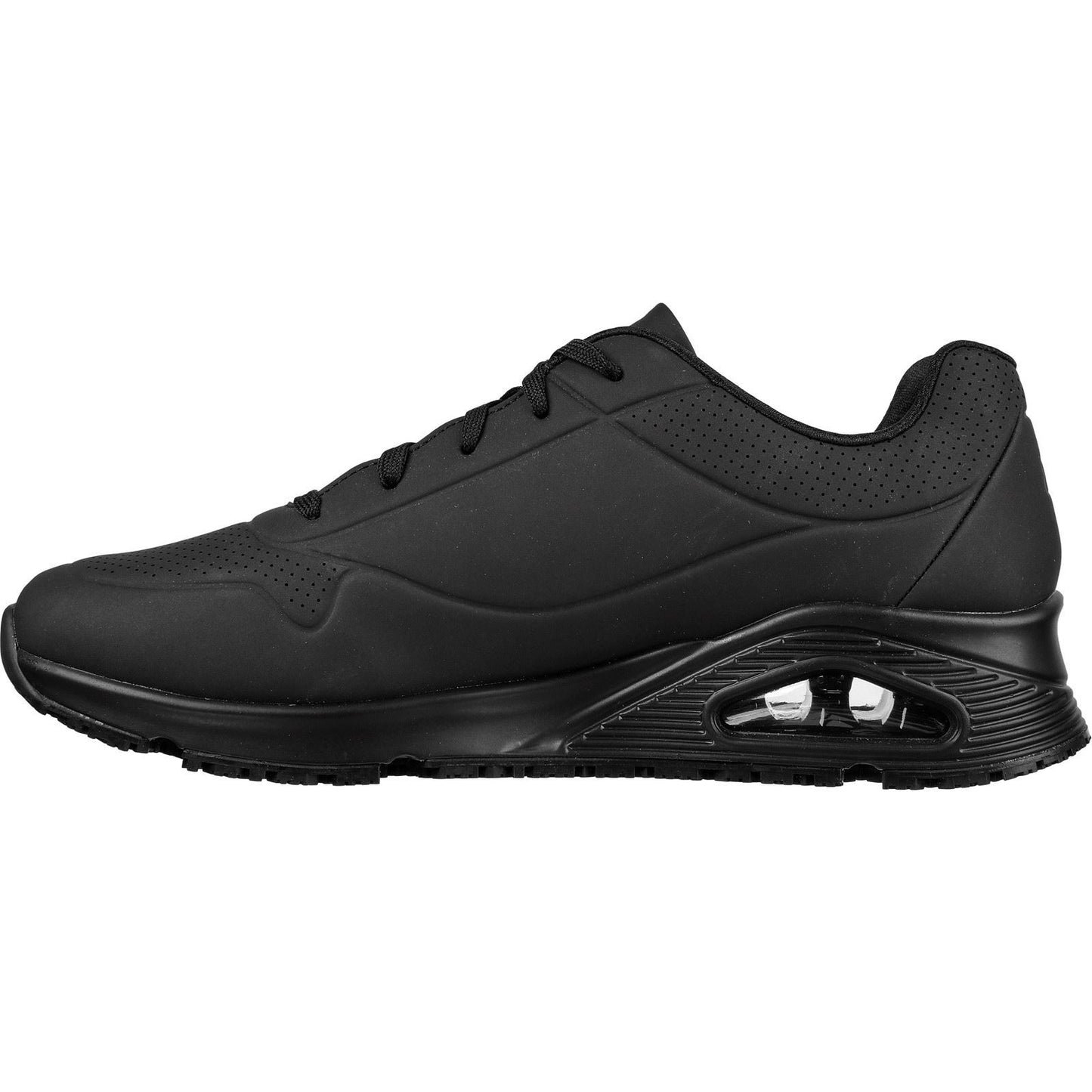 Skechers Workwear Work Relaxed Fit: Uno SR - Sutal Men's Black Safety Trainers