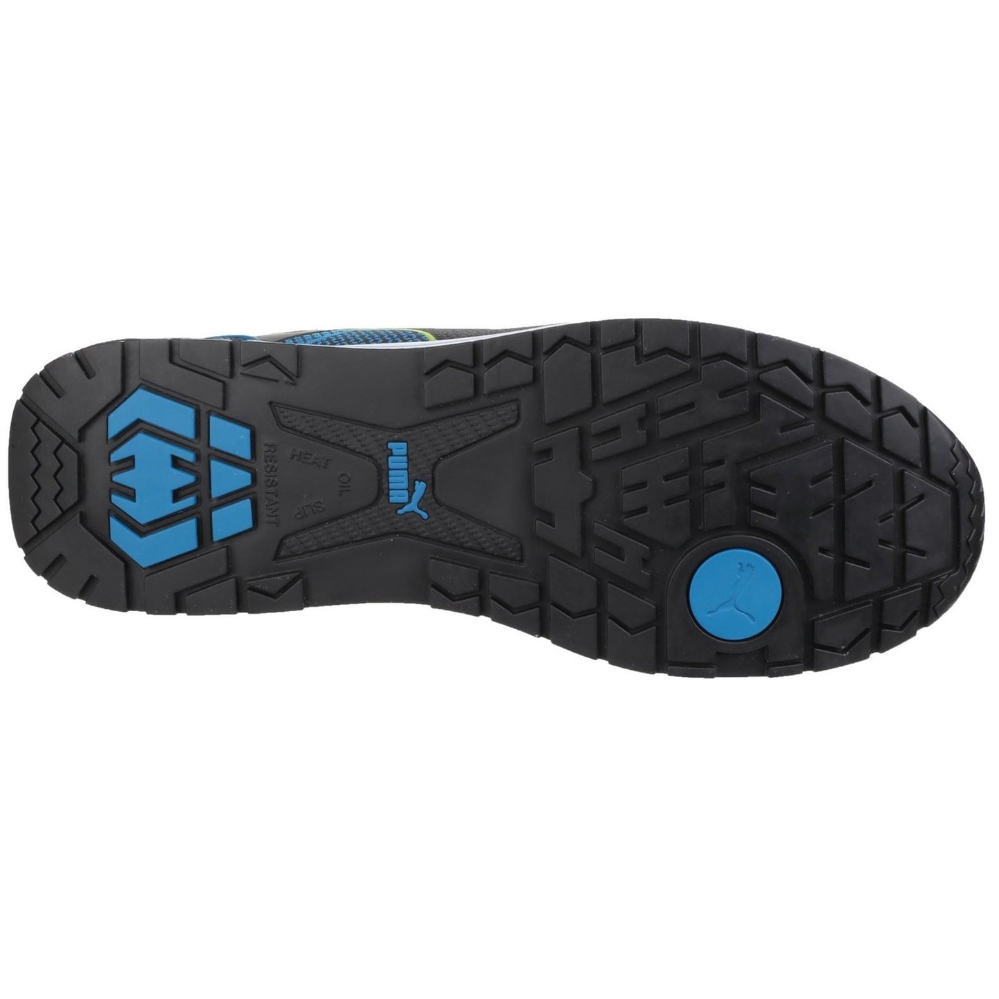 Puma Safety Men's Blaze Knit Low Safety Shoe in Blue