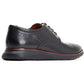 Base London Men's Flight Brogue Shoe in Black