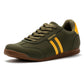 Lambretta Tackle Men's Khaki/Gold Trainers