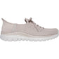Skechers Graceful First Blush Textile Women's Taupe Trainers