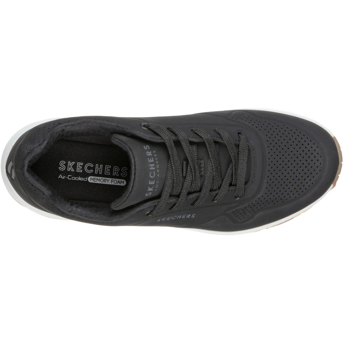 Skechers Women's Uno Stand On Air Sports Shoes in Black
