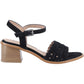 Hush Puppies Women's Lacie Heeled Sandal in Black
