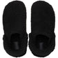 Crocs Classic Cozzzy Slipper Polyester Black Slippers