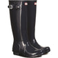 Hunter Women's Original Tall Gloss Wellington Boots in Navy