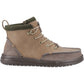 HEYDUDE Bradley Tumbled Classic Polyurethane Men's Nut Ankle Boots