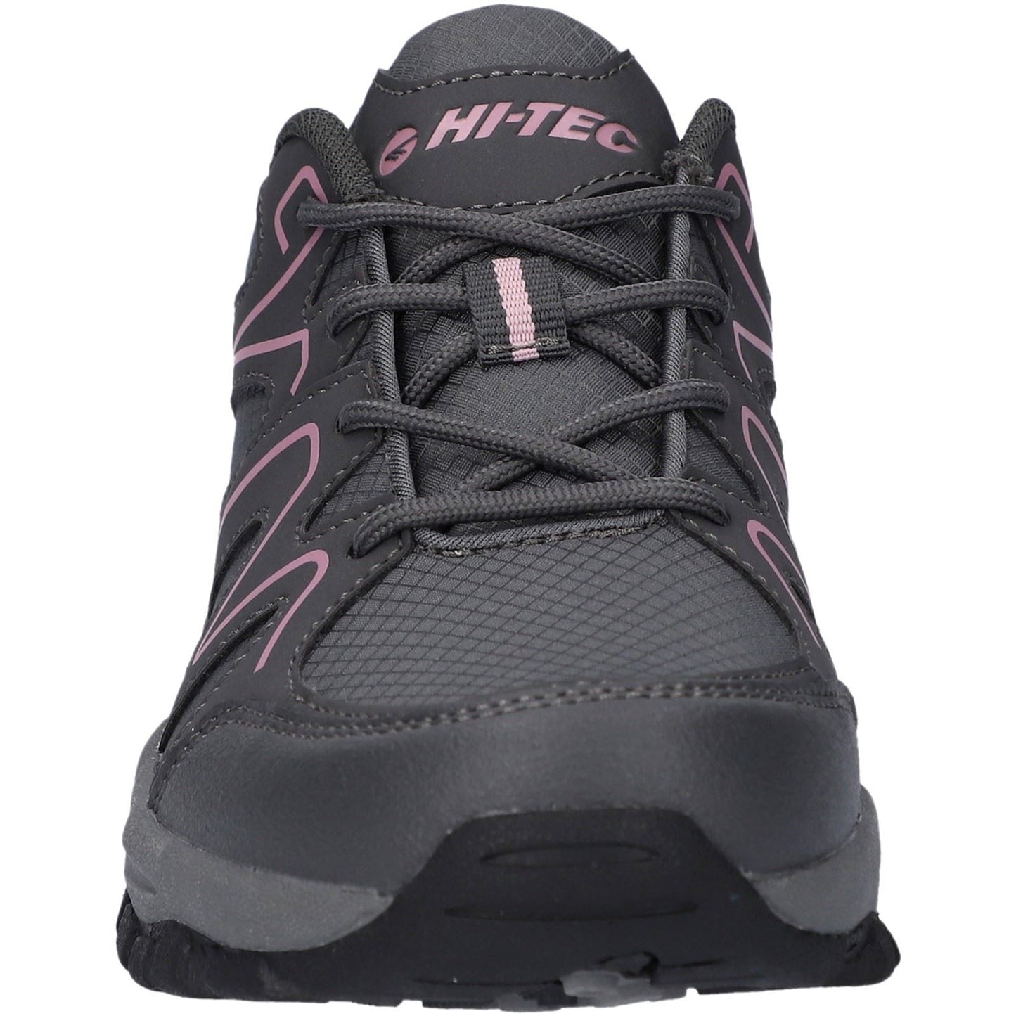 Hi-Tec Maine Polyester Women's Steel Grey Charcoal Hiking Boots