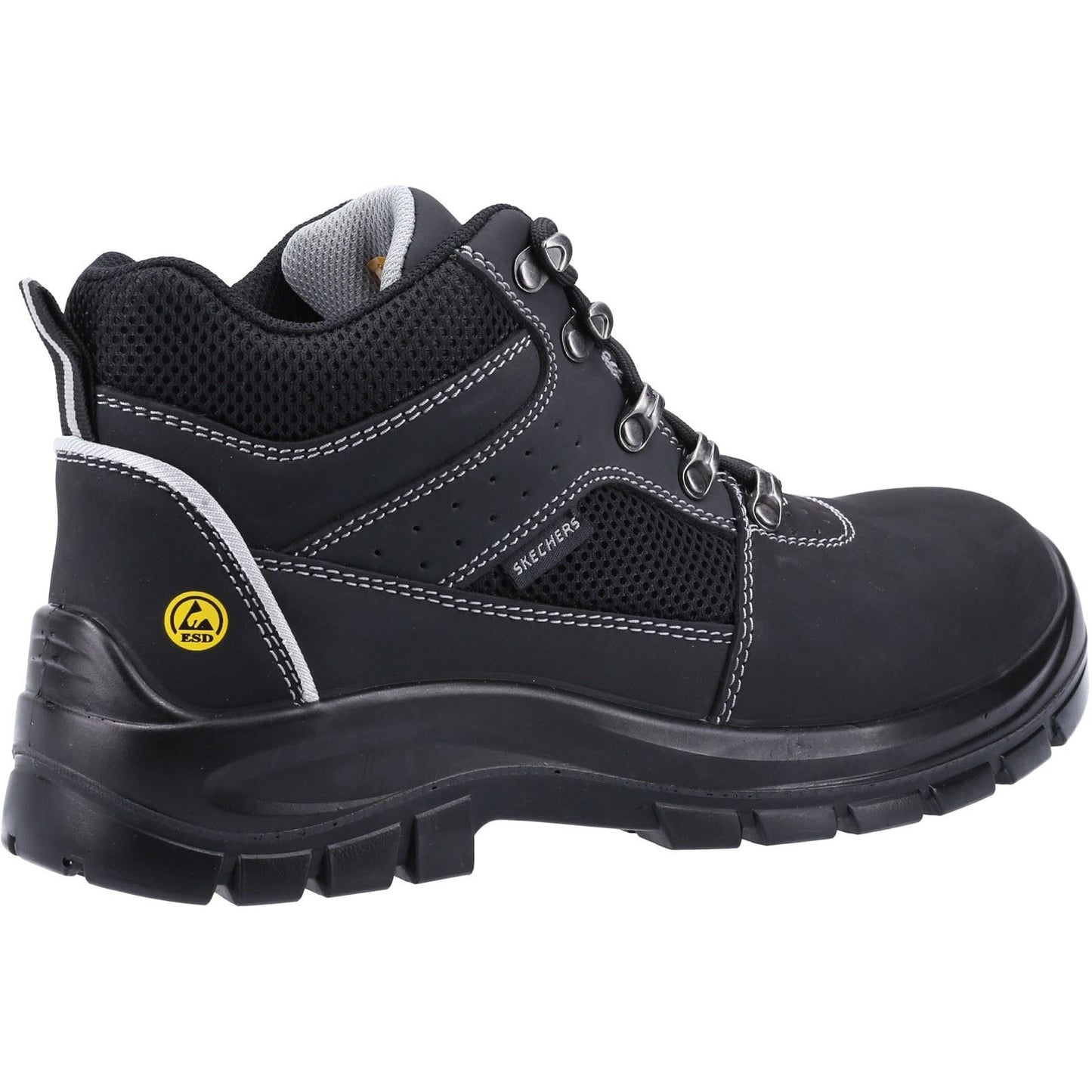 Skechers Workwear Trophus Letic Nubuck Men's Black Safety Boots
