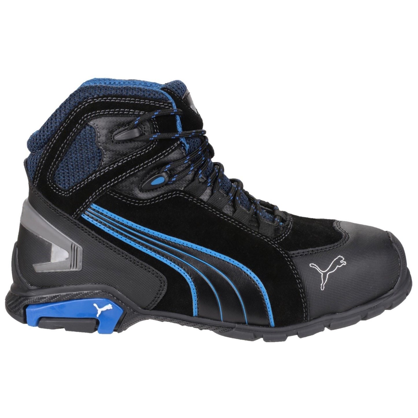 Puma Safety Men's Rio Mid Lace-up Safety Boot in Black