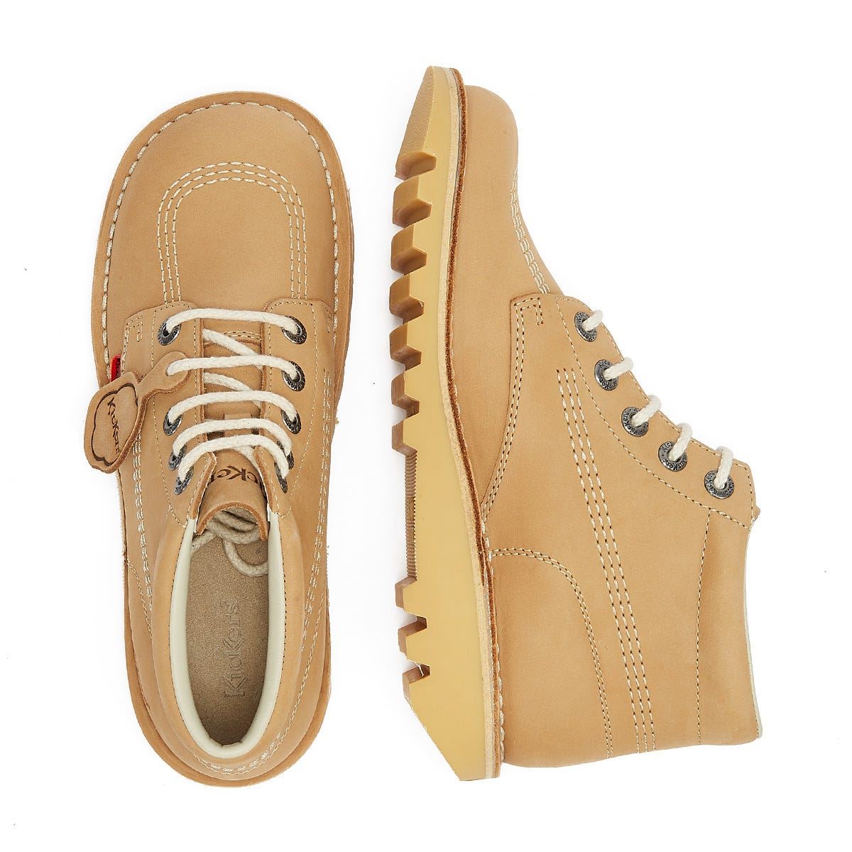 Kickers - 1-KF0000101TDG MENS KICK HI TAN NUBUCK