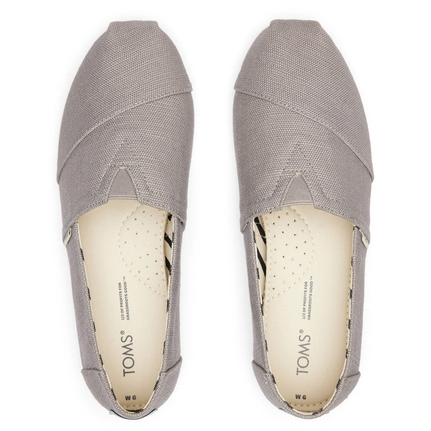 TOMS Women's Alpargata Shoes in Morning Dove