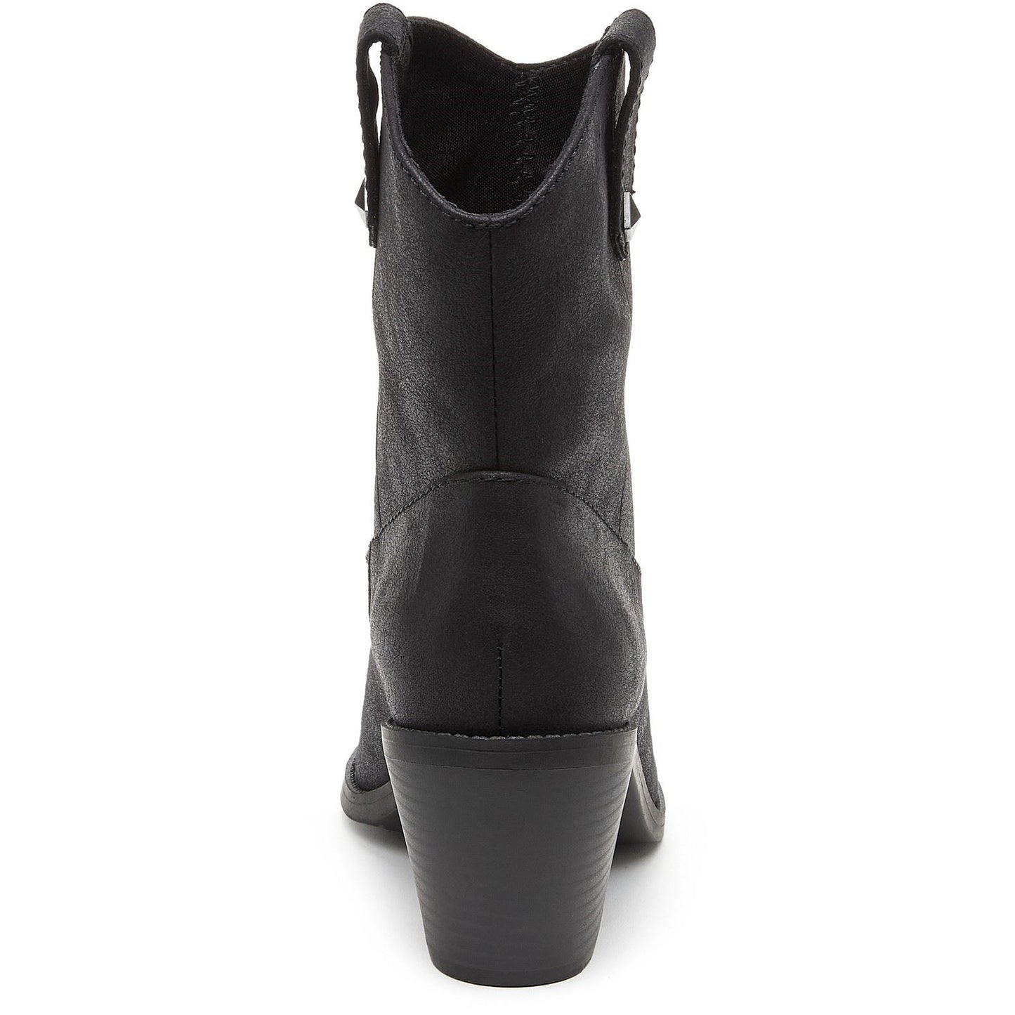 Rocket Dog Feather Polyurethane Women's Black Heeled Ankle Boots