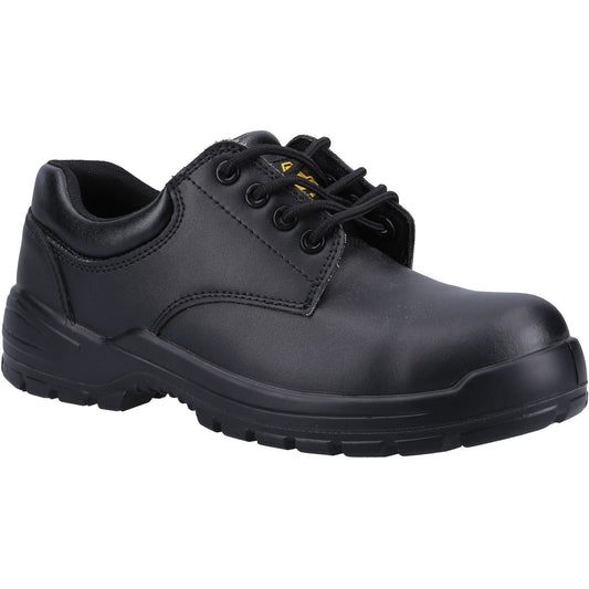 Amblers Safety FS38C Metal Free Composite Gibson Lace Safety Shoe in Black