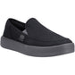 HEYDUDE Men's Sunapee Canvas Shoe in Black/Charcoal