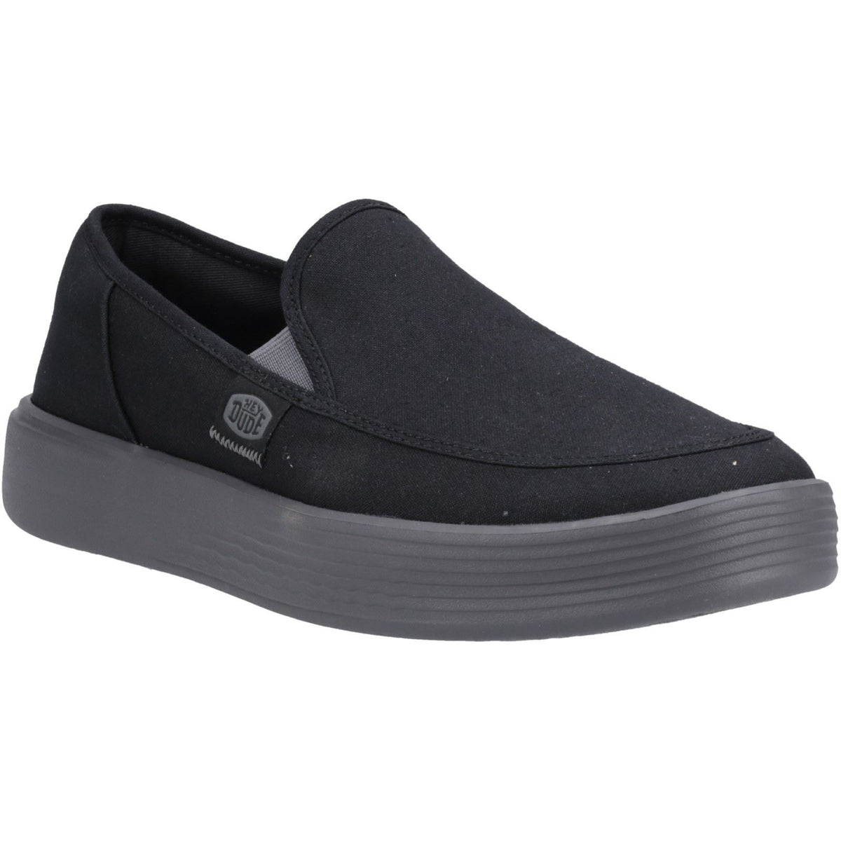 Sunapee Canvas Shoe Black Charcoal