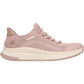 Skechers BOBS Sport Squad 4 Dire Step Polyester Women's Blush Trainers
