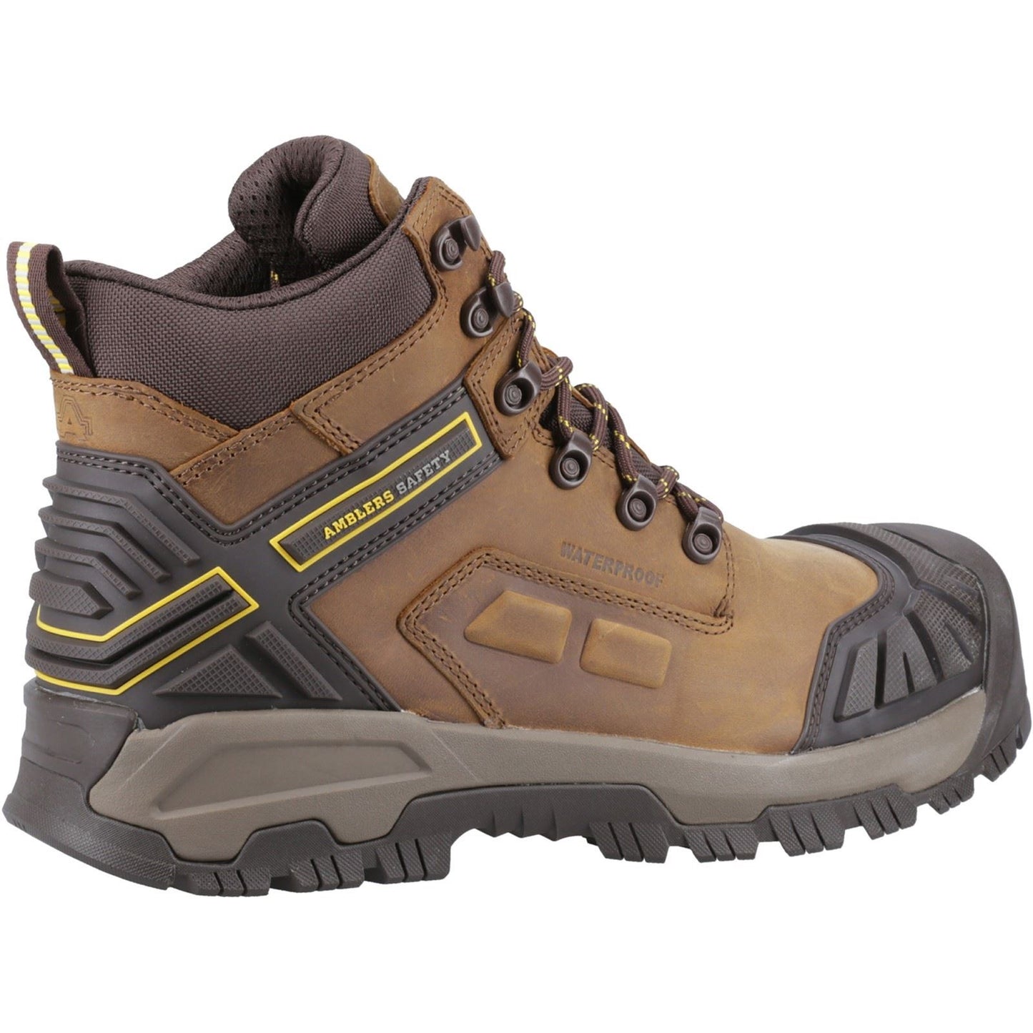Amblers Safety Men's AS961C Quarry Safety Boot in Brown