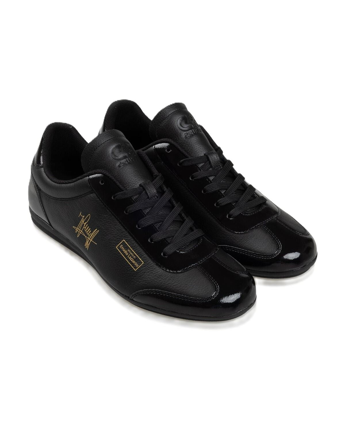 Cruyff Recoupa Leather Men's Black Mono Trainers