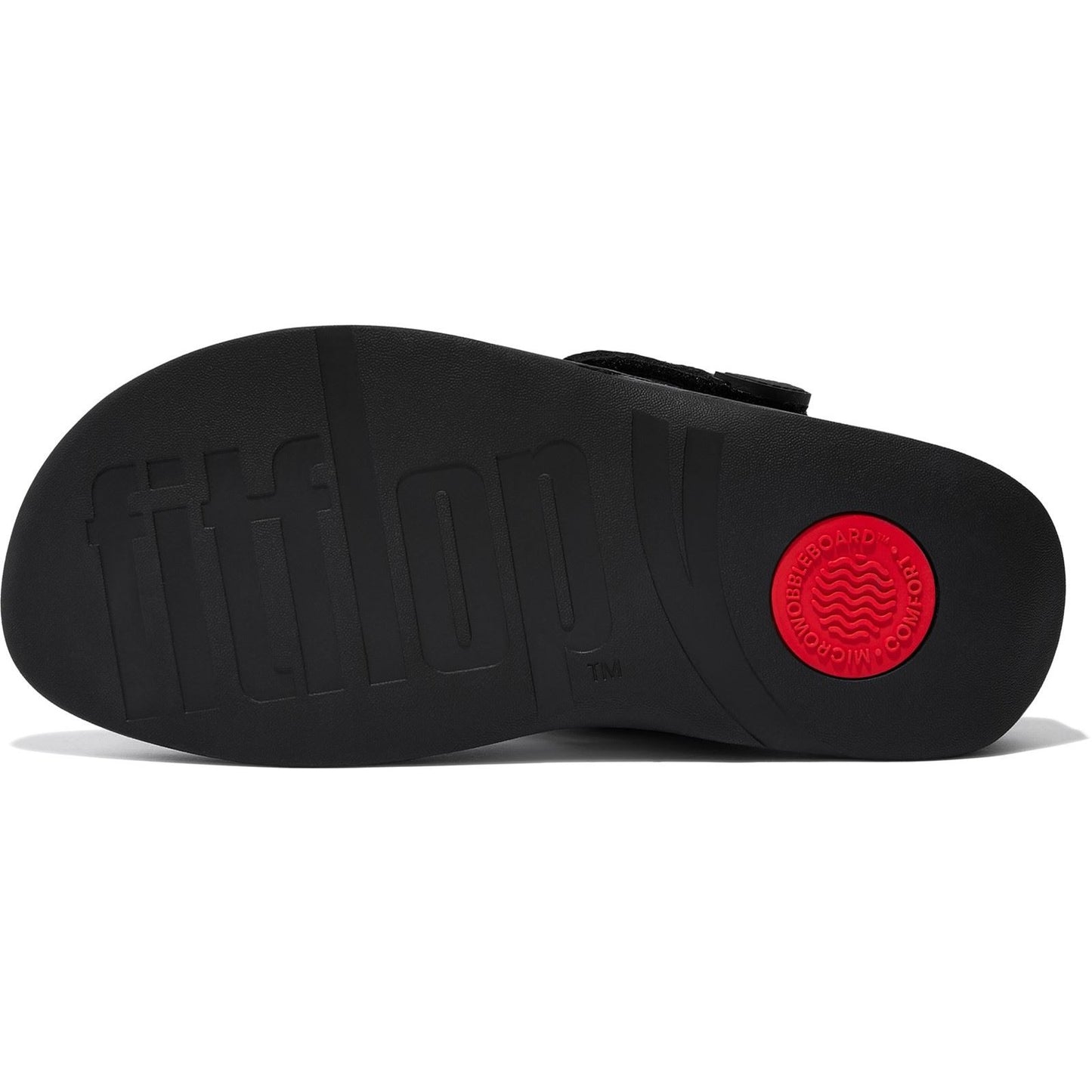 Fitflop Trakk II Leather Men's All Black Sandals