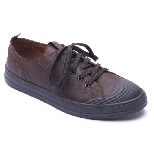 Base London Volt Leather Men's BROWN Lace-Up Shoes